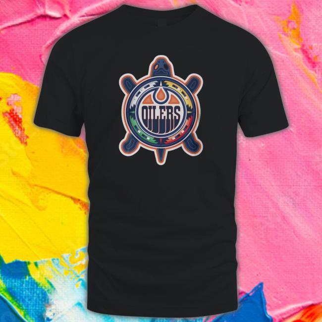 Official Edmonton oilers turtle 2023 logo t-shirt, hoodie, sweater, long  sleeve and tank top