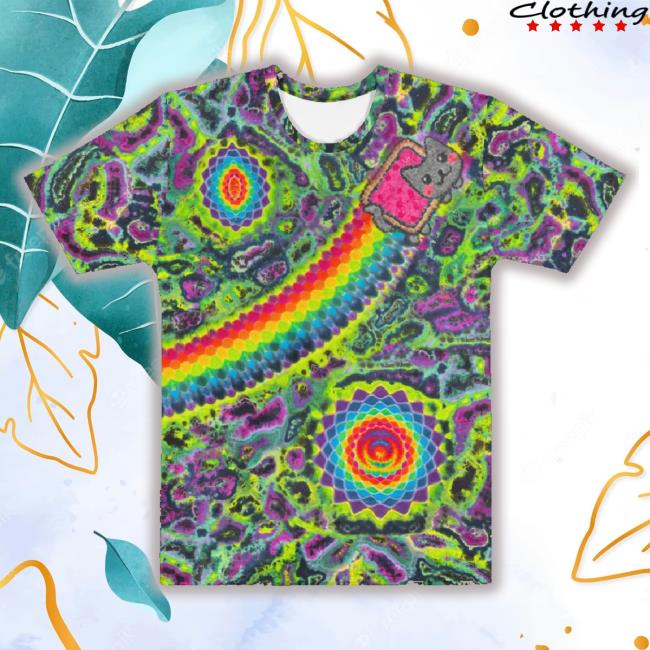 "Dye-An Cat" Print 3d Shirt